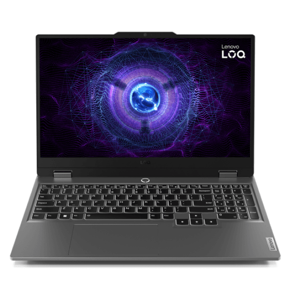 Máy tính xách tay Lenovo LOQ - 15IAX9E, 15.6" FHD_144Hz, CORE_i5-12450HX, 16GB_DDR5, SSD_512GB, NVIDIA GeForce RTX 3050 6GB GDDR6, Win 11, Xám - BH 2 năm - 83LK0079VN